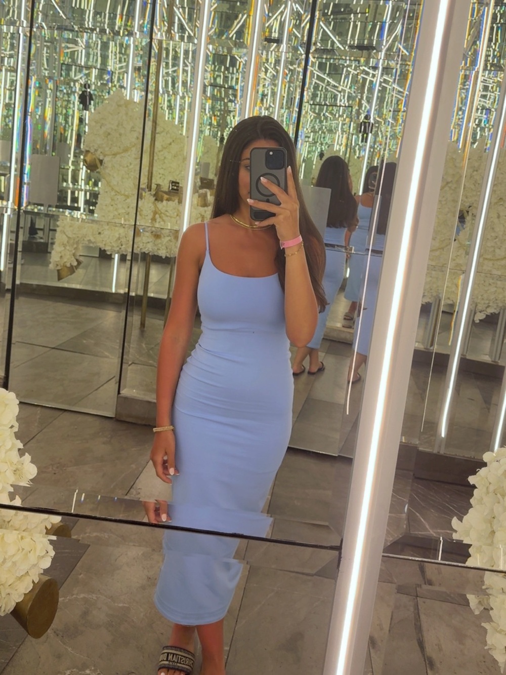ARITZIA ORIGINAL CONTOUR SUMMON MAXI CAMI DRESS
